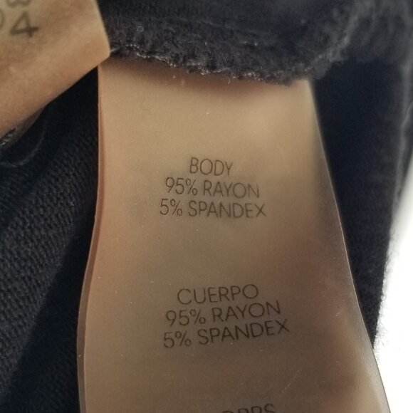 Calvin Klein Leveled Up Lace Up Swim Cover Black Size 2X - Picture 5 of 9